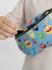 Голубой сумка поясная детская