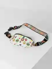 Кремовый сумка поясная детская