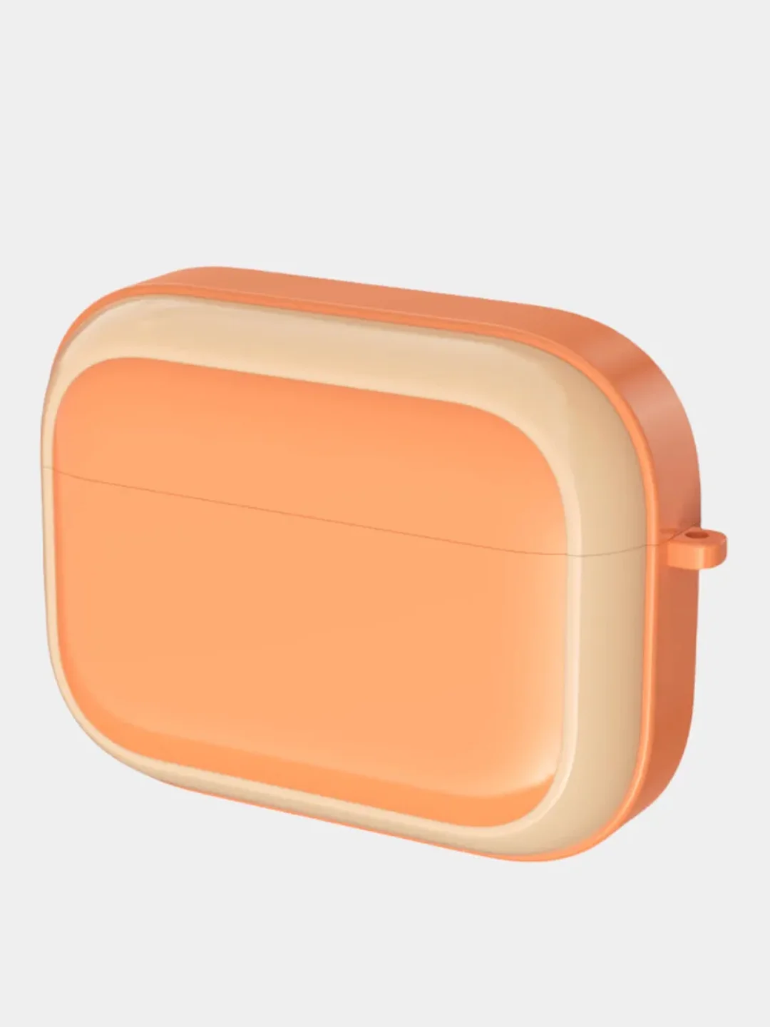 Оранжевый защитный чехол для наушников Apple Airpods Pro