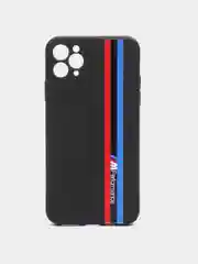 Черный чехол на iPhone 11, 11 Pro Max, 12, 12 Pro Max, 13 Pro Max, глянцевый