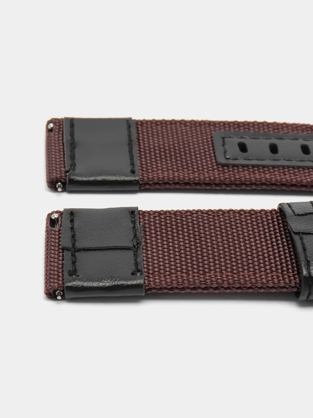 Багровый тканевый ремешок для Xiaomi Amazfit Bip, Samsung Gear, Huawei Watch, 20 / 22 мм