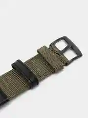 Хаки тканевый ремешок для Xiaomi Amazfit Bip, Samsung Gear, Huawei Watch, 20 / 22 мм