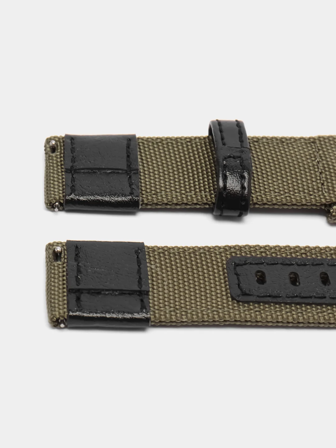 Хаки тканевый ремешок для Xiaomi Amazfit Bip, Samsung Gear, Huawei Watch, 20 / 22 мм