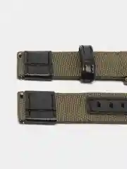 Хаки тканевый ремешок для Xiaomi Amazfit Bip, Samsung Gear, Huawei Watch, 20 / 22 мм