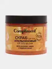 Compliment Скраб для тела Апельсиновый для упругой кожи 400 мл