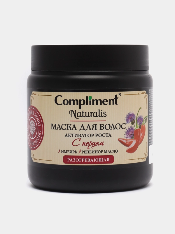 Compliment Маска для волос с перцем Активатор роста 500 мл
