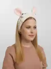 Белый маска для сна и волос "Заец"