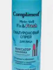 Compliment Гиалуроновый спрей для лица фиксатор макияжа увлажняющий, 110мл