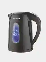 Черный чайник электрический Sakura SA-2345BK, 1850-2200 Вт