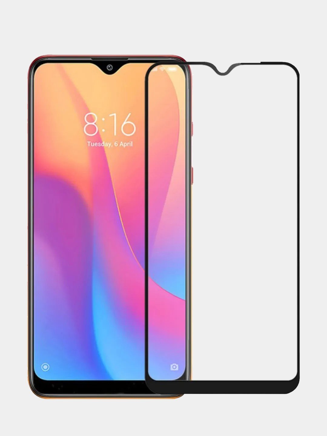 Защитное стекло для Xiaomi Redmi 9A/9C, 8A, 7A/6A 4X, Note 9, 9S, 8 Pro,  Note 7, 8T, 6 Pro купить по цене 79 ₽ в интернет-магазине Магнит Маркет