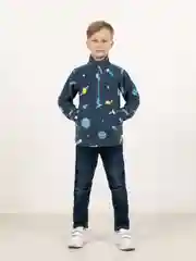 Желтый детский джемпер, флисовая толстовка