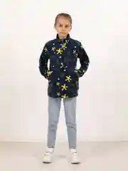 Желтый детский джемпер, флисовая толстовка