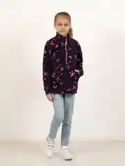 Желтый детский джемпер, флисовая толстовка