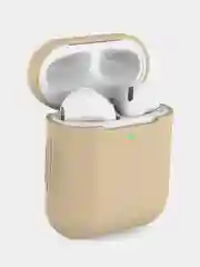 Бежевый меланж чехол для Airpods 1/2 МоноЛайт
