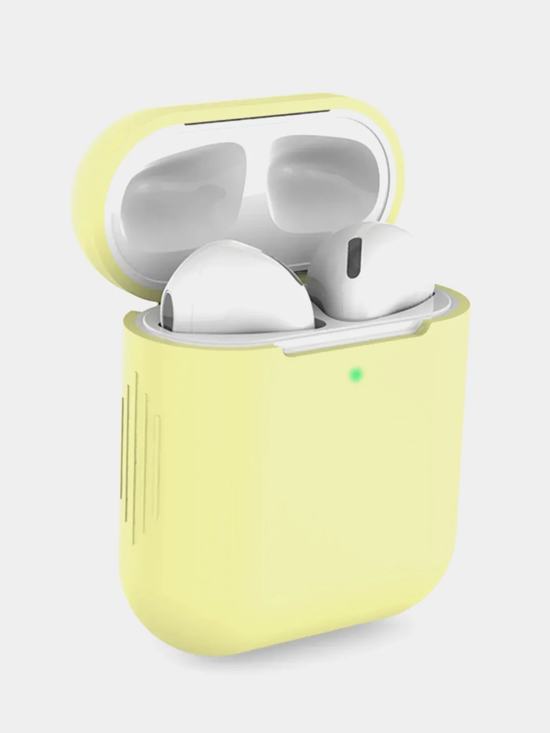 Лимонный чехол для Airpods 1/2 МоноЛайт