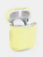 Лимонный чехол для Airpods 1/2 МоноЛайт