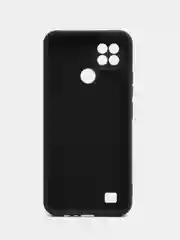 Черный чехол силиконовый для Realme C21 Реалми С21