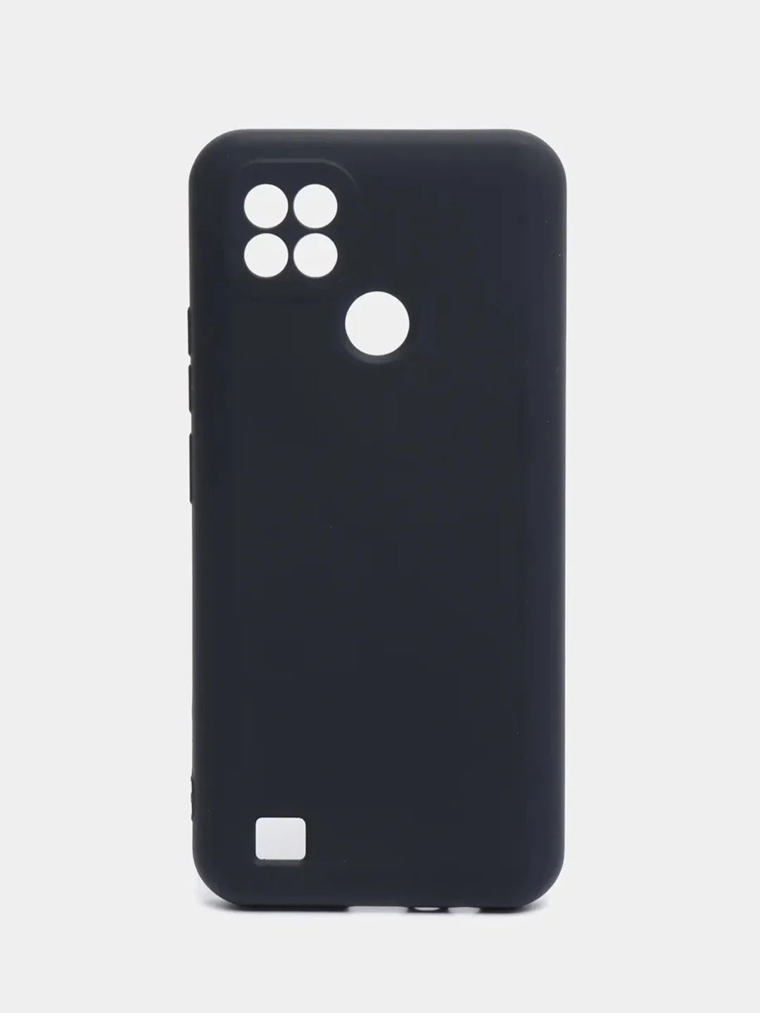 Темно-синий чехол силиконовый для Realme C21 Реалми С21