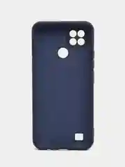 Темно-синий чехол силиконовый для Realme C21 Реалми С21