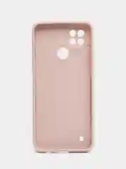 Кремовый чехол силиконовый для Realme C21 Реалми С21