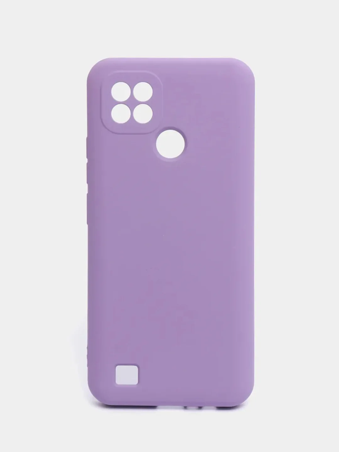 Пурпурный чехол силиконовый для Realme C21 Реалми С21