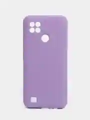 Пурпурный чехол силиконовый для Realme C21 Реалми С21