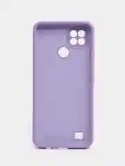 Пурпурный чехол силиконовый для Realme C21 Реалми С21