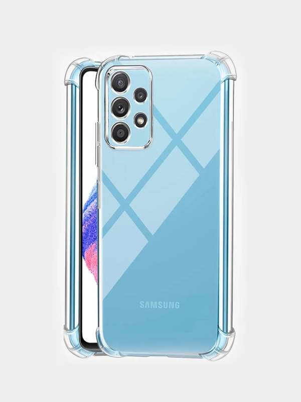 Чехол прозрачный для Samsung Galaxy A33, с защитой углов и камеры