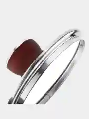 Ковш Vensal "Joli", из нержавеющей стали, с крышкой, 16 см, 1,7 л, VS1543