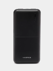 Внешний аккумулятор Harper PB-20011 Black, 20000 мАч, Micro USB и USBх2