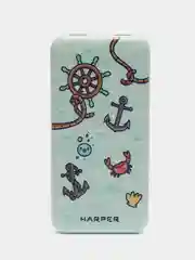 Внешний аккумулятор Harper PB-0021, 10 000 мАч, Micro USB, Type-C, USB х 2