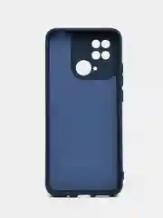 Темно-синий чехол Xiaomi Redmi 10C / Poco C40, Сяоми Редми 10С, силиконовый, с мягким подкладом