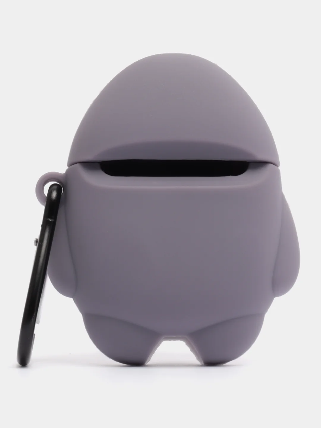 Хром чехол для беспроводных наушников Apple AirPods 1, 2, силиконовый
