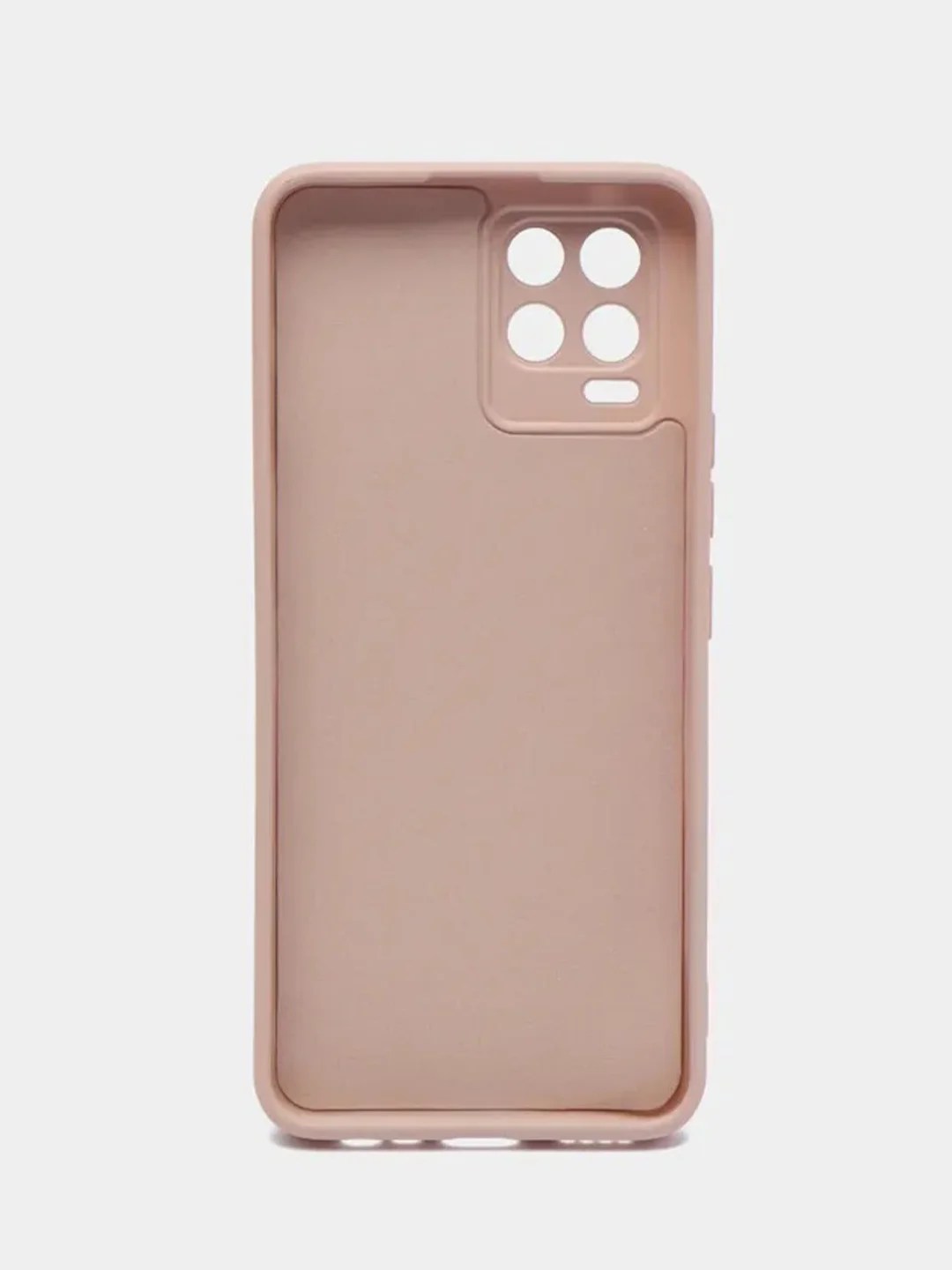 Кремовый чехол силиконовый для Realme 8 / 8 Pro Реалми 8 / 8 Про Silicone Cover