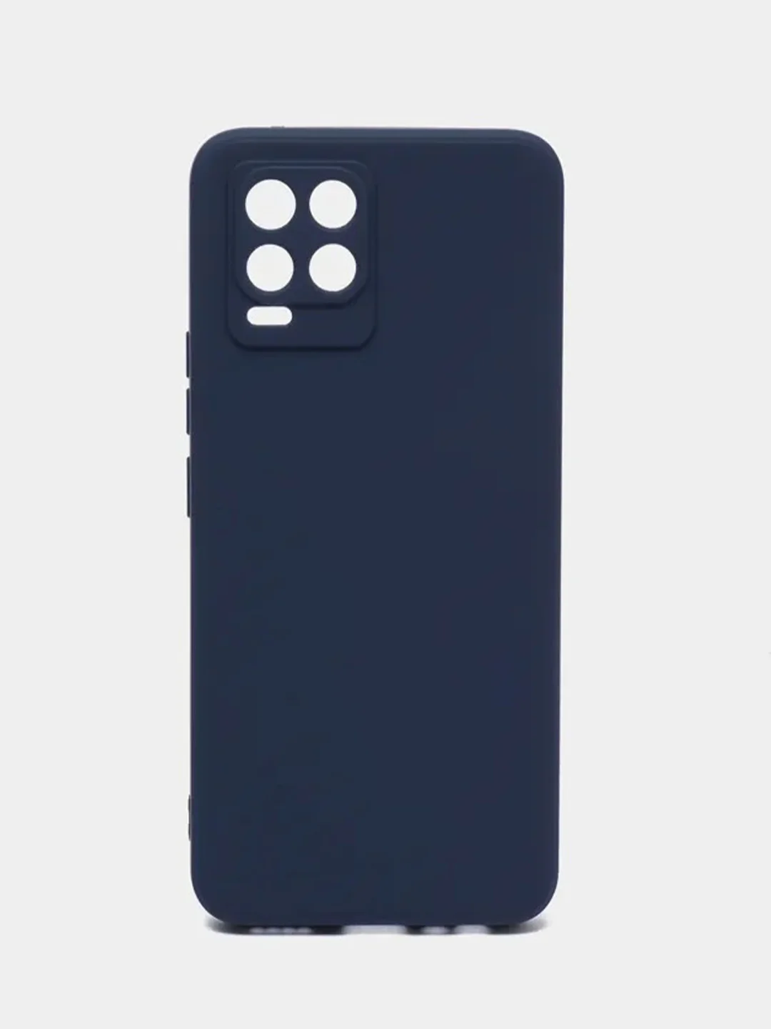 Темно-синий чехол силиконовый для Realme 8 / 8 Pro Реалми 8 / 8 Про Silicone Cover