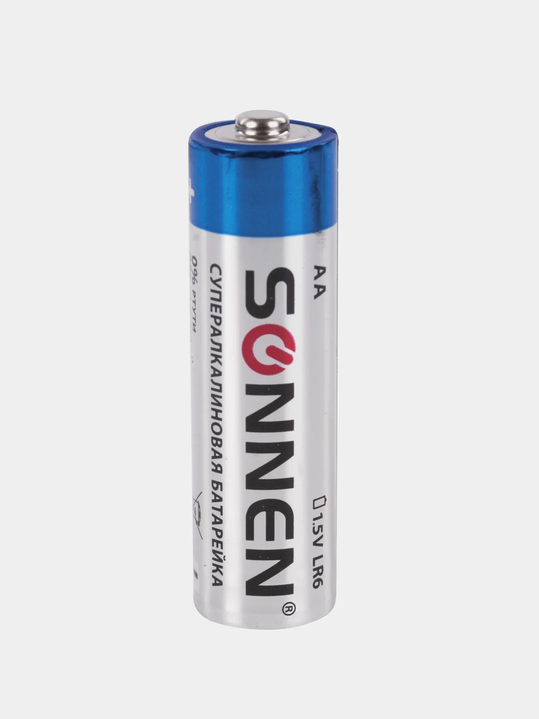 Батарейки алкалиновые AA, SONNEN Super Alkaline (LR6,15А), 4шт
