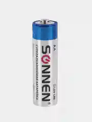 Батарейки алкалиновые AA, SONNEN Super Alkaline (LR6,15А), 4шт