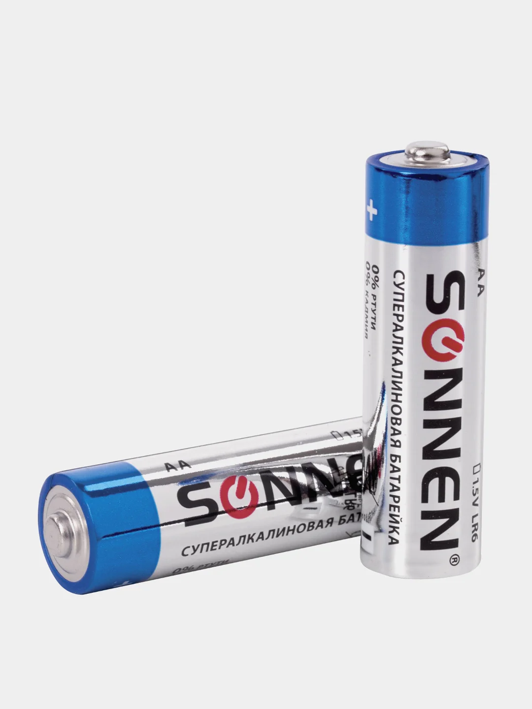 Батарейки алкалиновые AA, SONNEN Super Alkaline (LR6,15А), 4шт