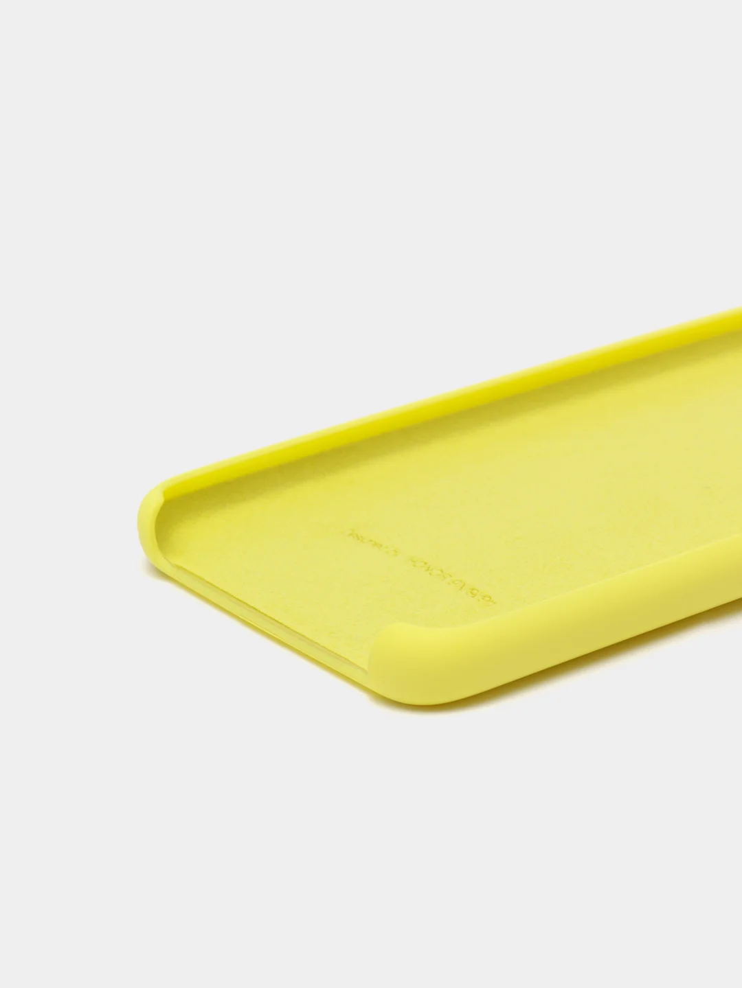 Лимонный чехол силиконовый Silicone Cover Case для Huawei Y9S, 9X, 9X Pro