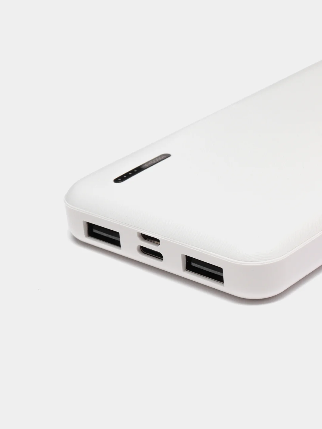 Белый внешний аккумулятор Harper PB-10011, 10000 мАч, Micro USB, гарантия 1 год