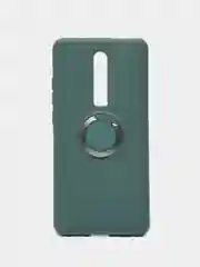 Зеленый чехол для Xiaomi Redmi K30, K20 Pro/Mi 9T с кольцом-держателем