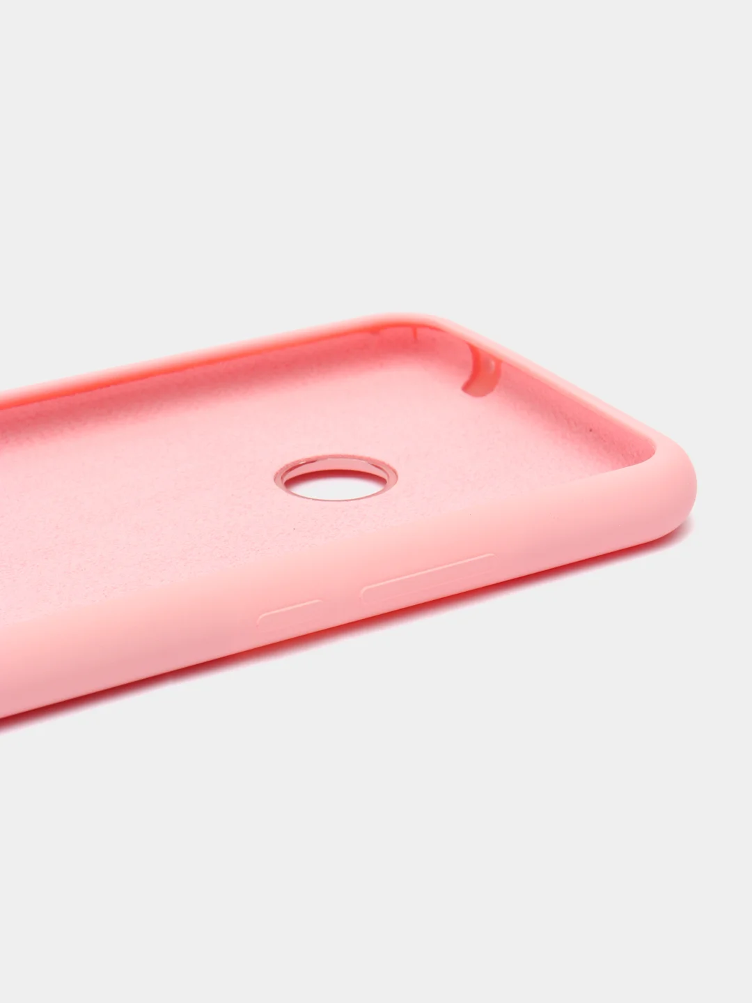 Розовый чехол силиконовый Silicone Cover Case для Huawei Honor 8C, Nova 3, 3i, P Smart Plus