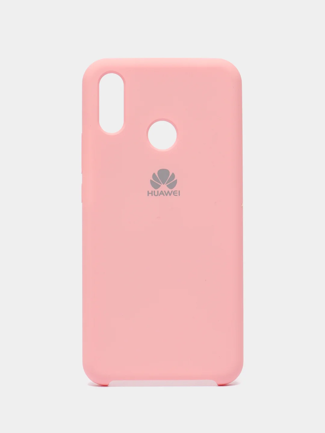 Розовый чехол силиконовый Silicone Cover Case для Huawei Honor 8C, Nova 3, 3i, P Smart Plus