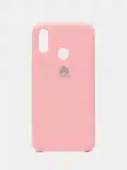 Розовый чехол силиконовый Silicone Cover Case для Huawei Honor 8C, Nova 3, 3i, P Smart Plus