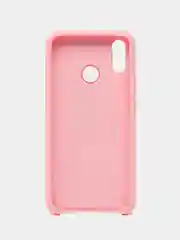 Розовый чехол силиконовый Silicone Cover Case для Huawei Honor 8C, Nova 3, 3i, P Smart Plus