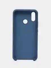Темно-синий чехол силиконовый Silicone Cover Case для Huawei Honor 8C, Nova 3, 3i, P Smart Plus