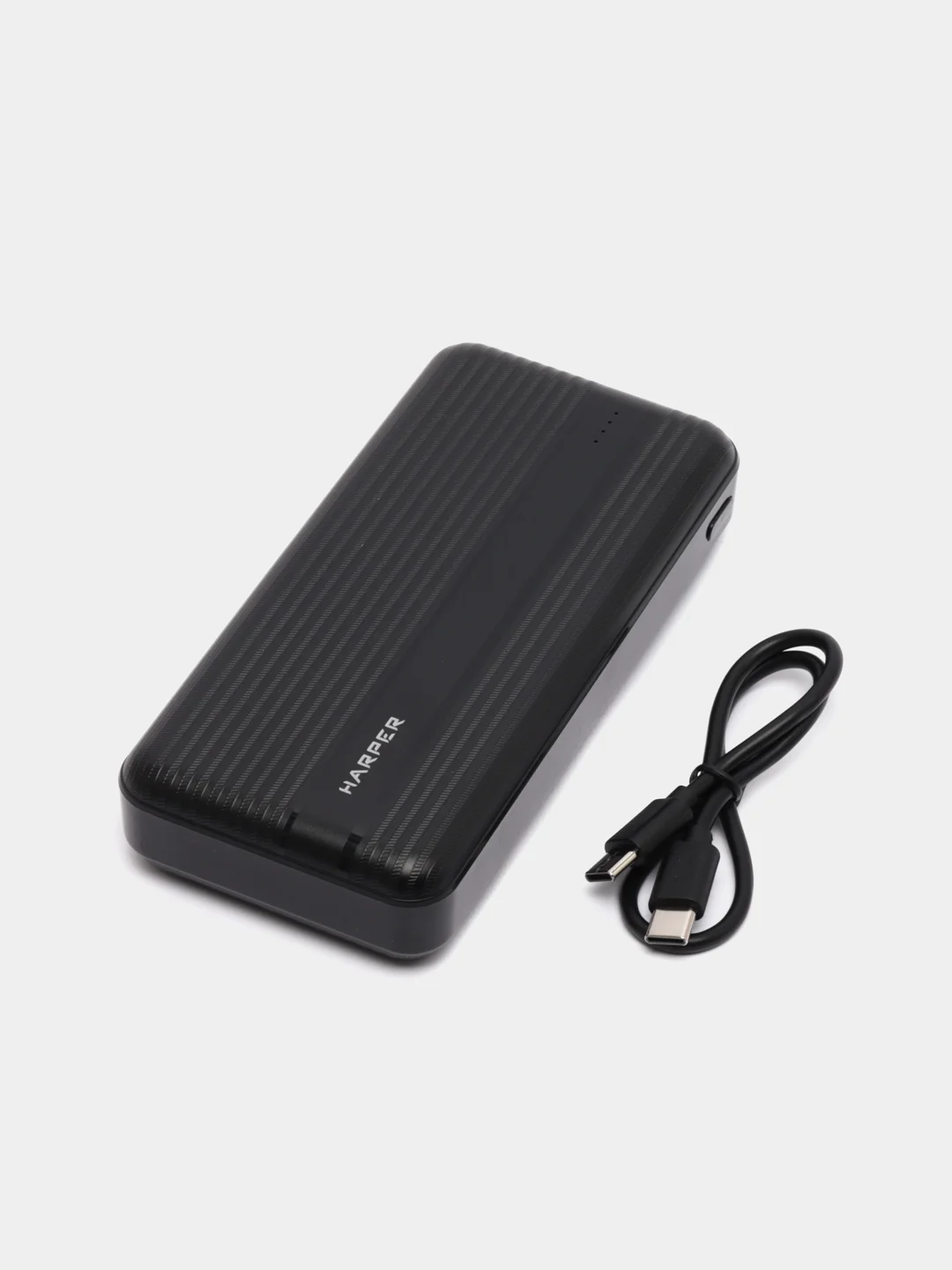 Внешний аккумулятор Harper PB-20006, 20000мАч, быстрая зарядка,Micro USB,Type-C,USBх2