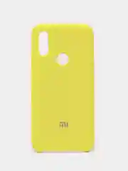 Лимонный чехол силиконовый Silicone Cover Case для Xiaomi Redmi 7, Mi Play