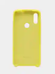 Лимонный чехол силиконовый Silicone Cover Case для Xiaomi Redmi 7, Mi Play
