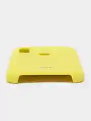Лимонный чехол силиконовый Silicone Cover Case для Xiaomi Redmi 7, Mi Play